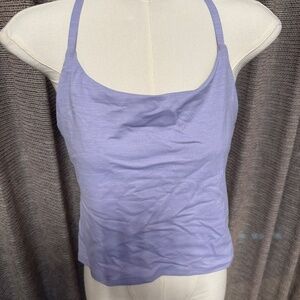 Outdoor Voices Athena Crop Tank | Lavender | Size S